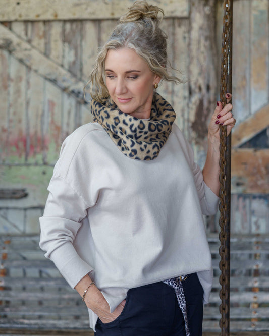 Not Over You Knit | Beige