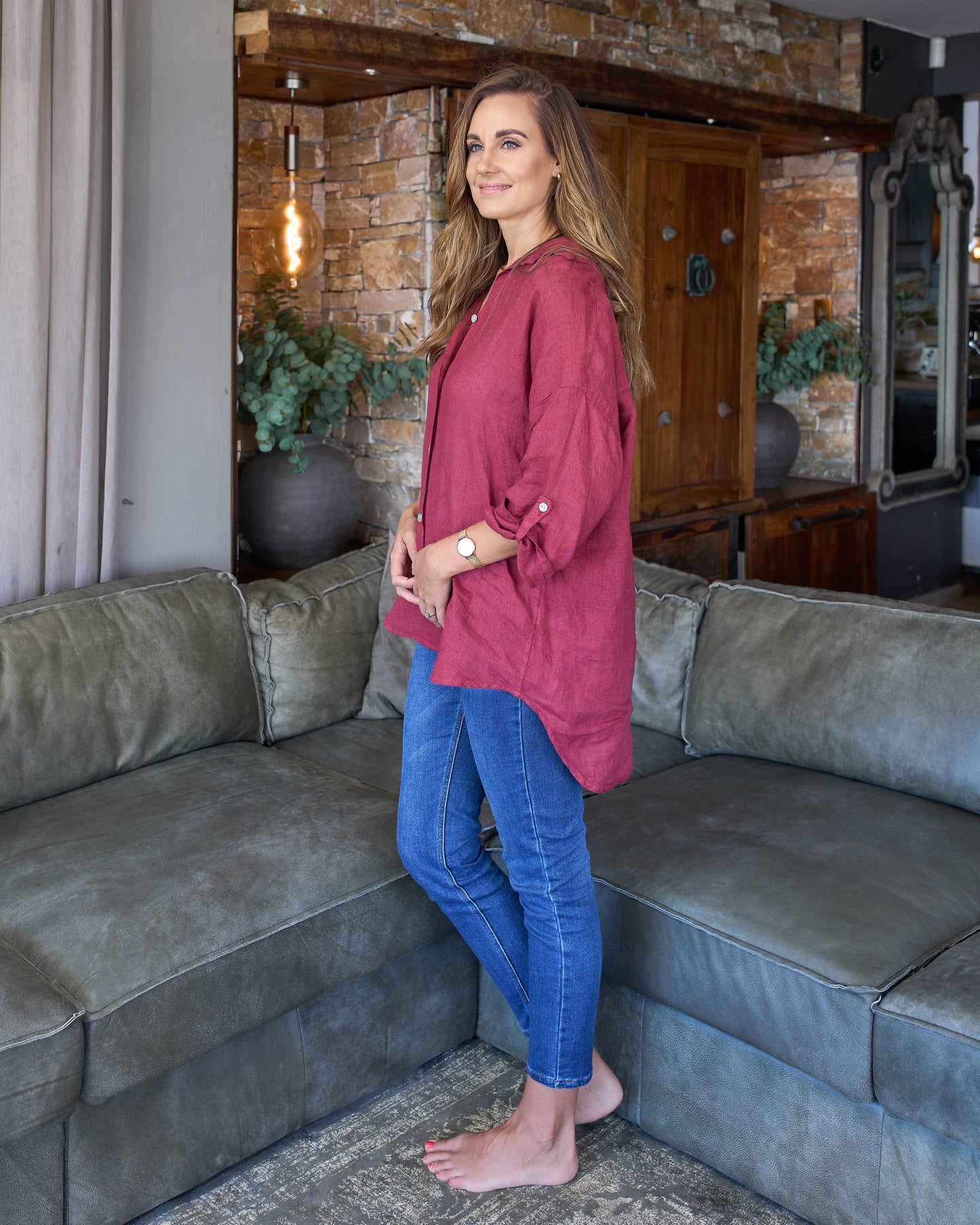 Oh Pretty Women Shirt | Wine