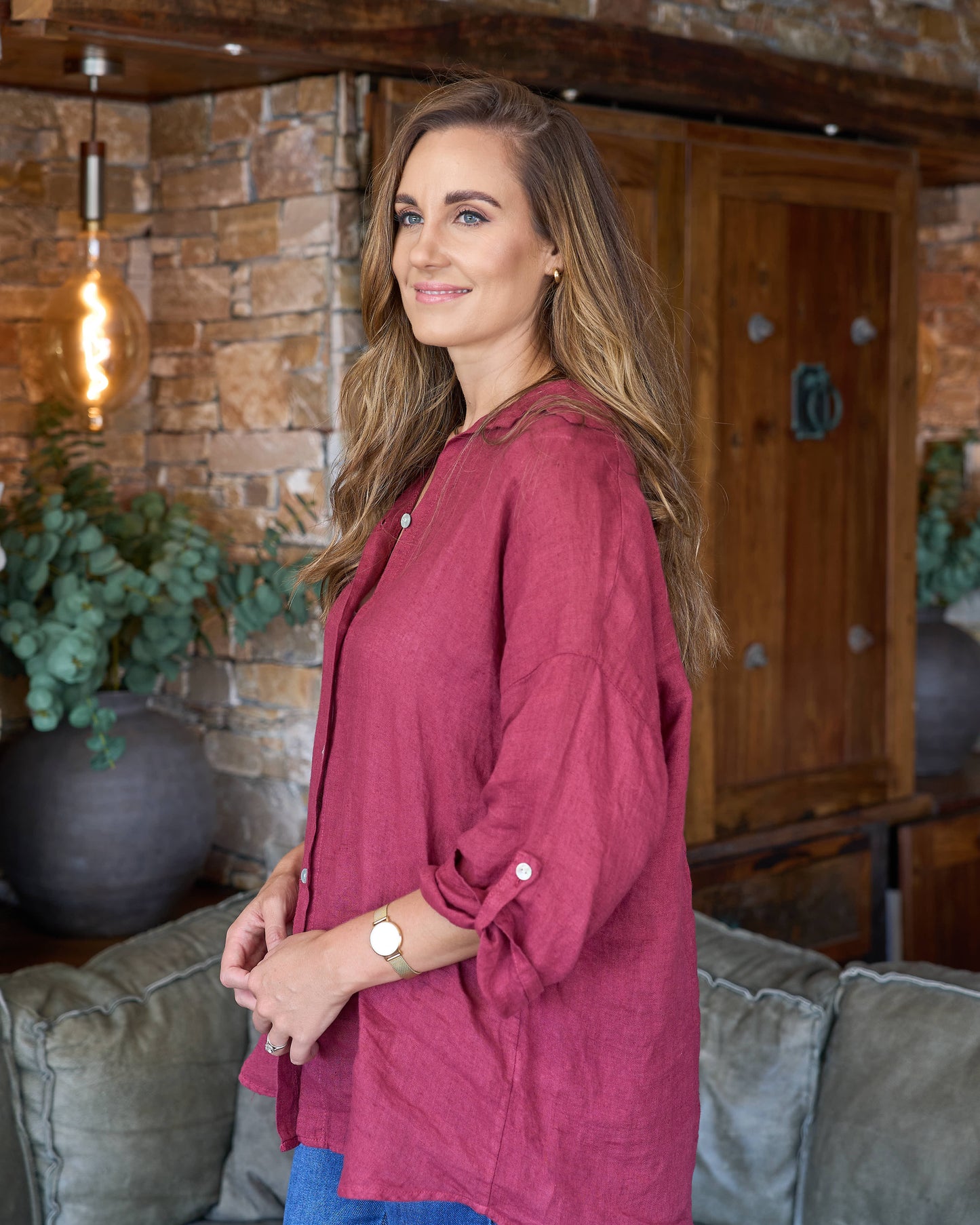 Oh Pretty Women Shirt | Wine