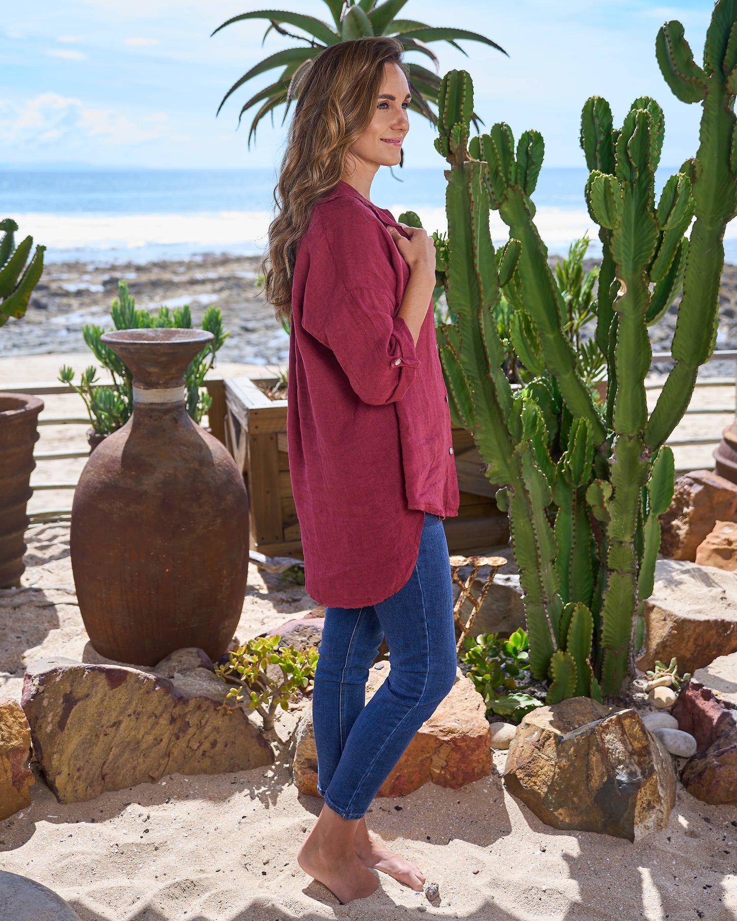 Oh Pretty Women Shirt | Wine