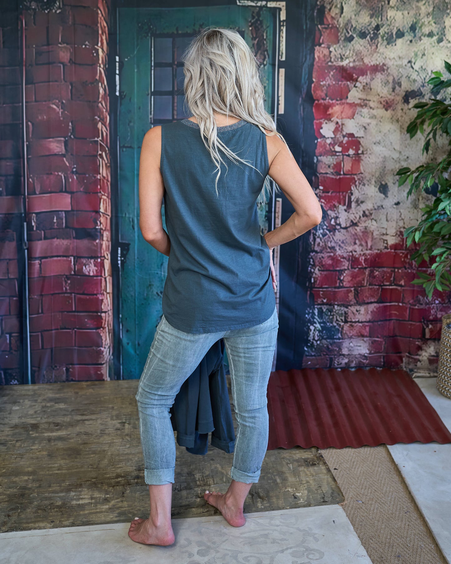 Open Air Top | Dark Grey