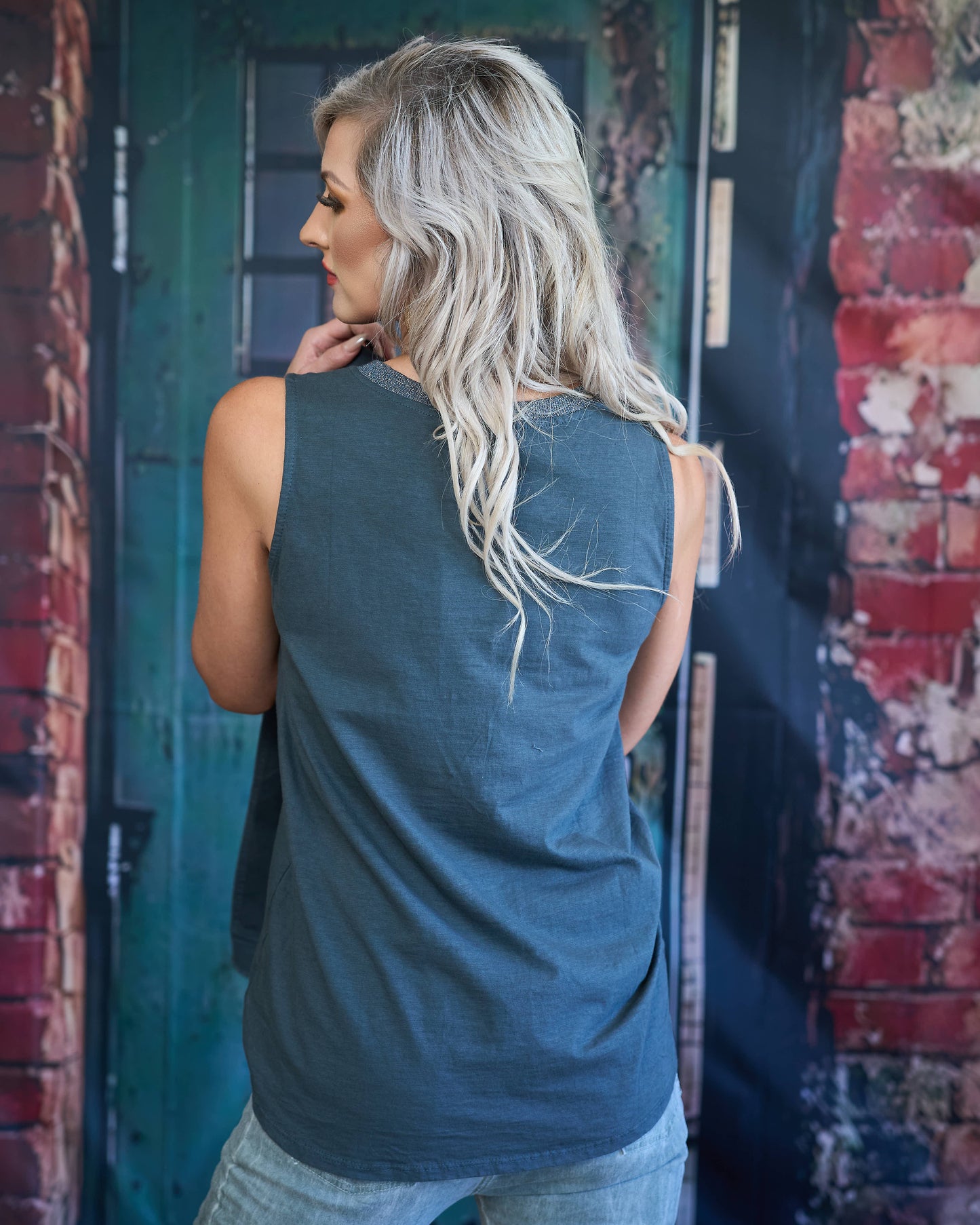 Open Air Top | Dark Grey