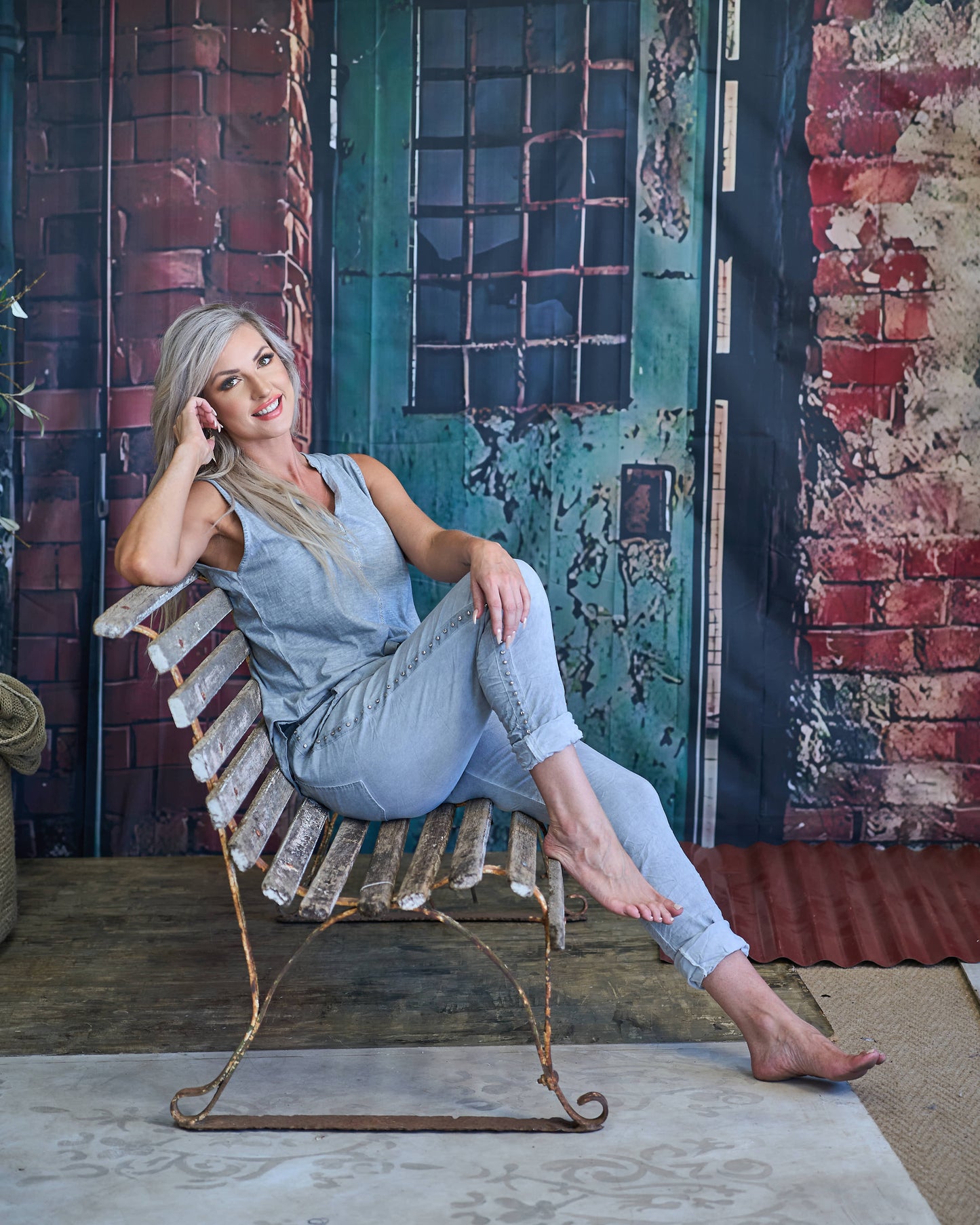 Open Air Top | Light Grey