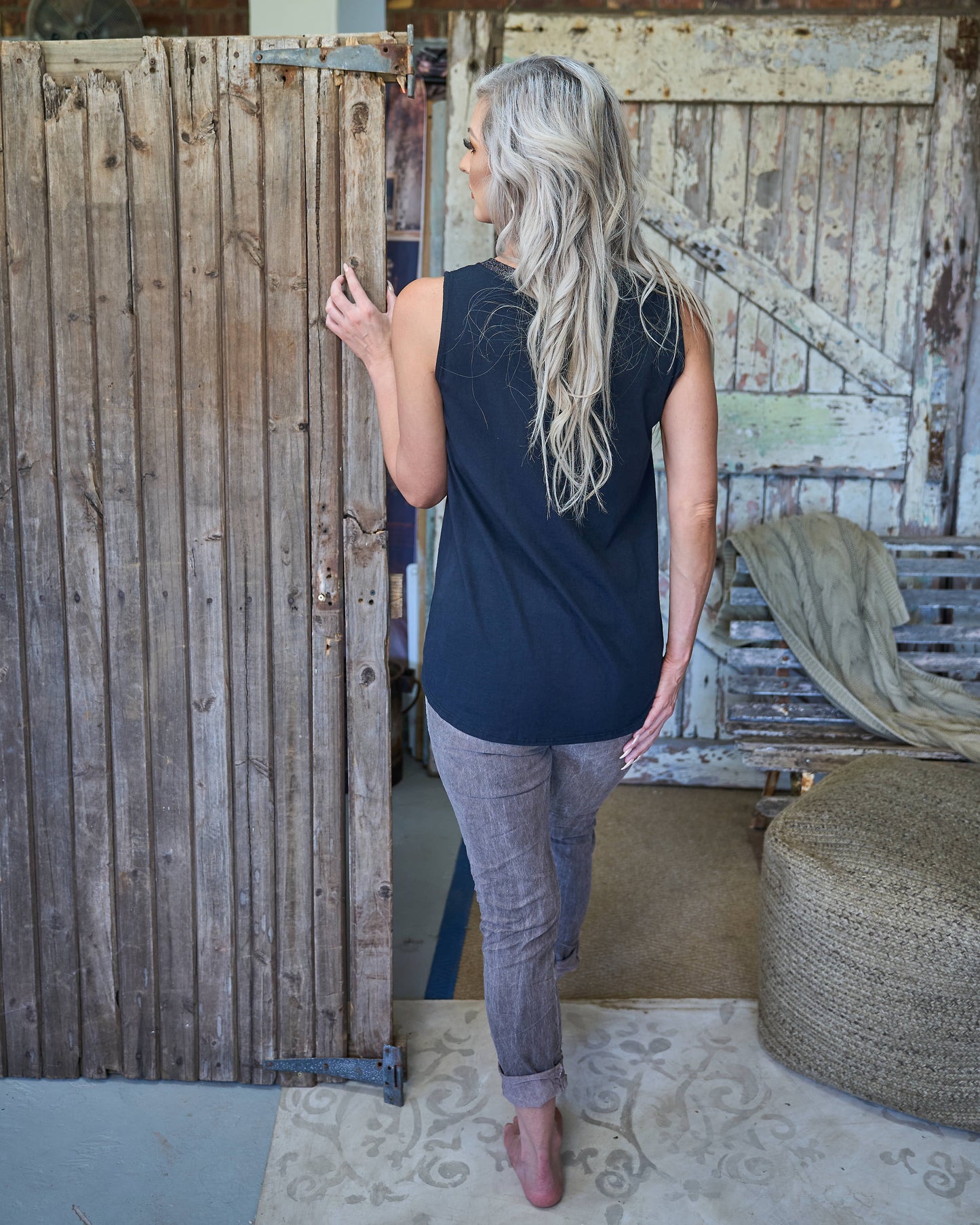 Open Air Top | Midnight Ink