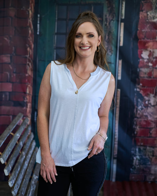 Open Air Top | White