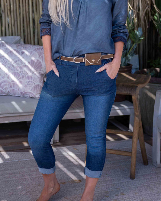 Penny Pocket Drawstring Pants