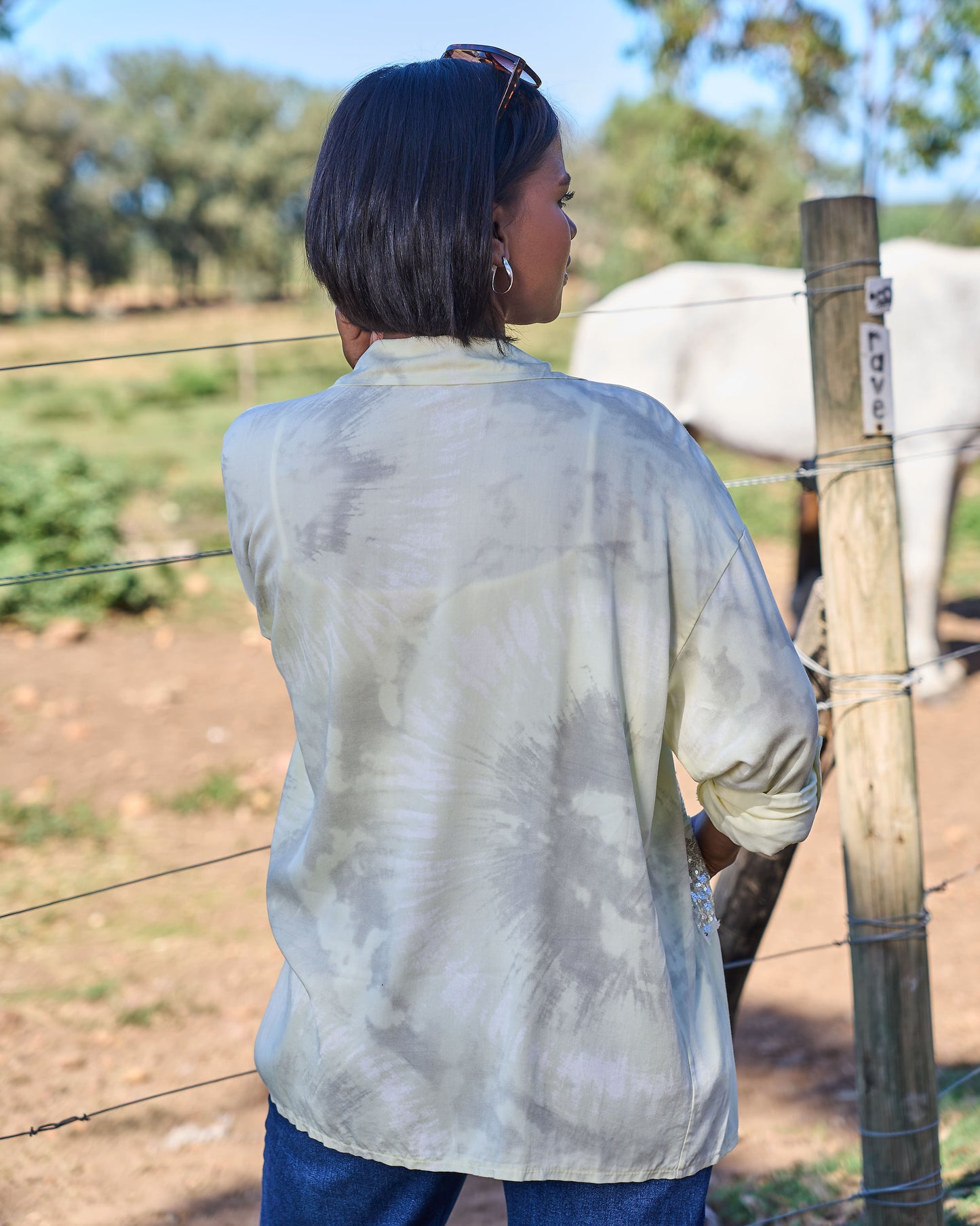 Pocket Party Shirt | Butter Yellow