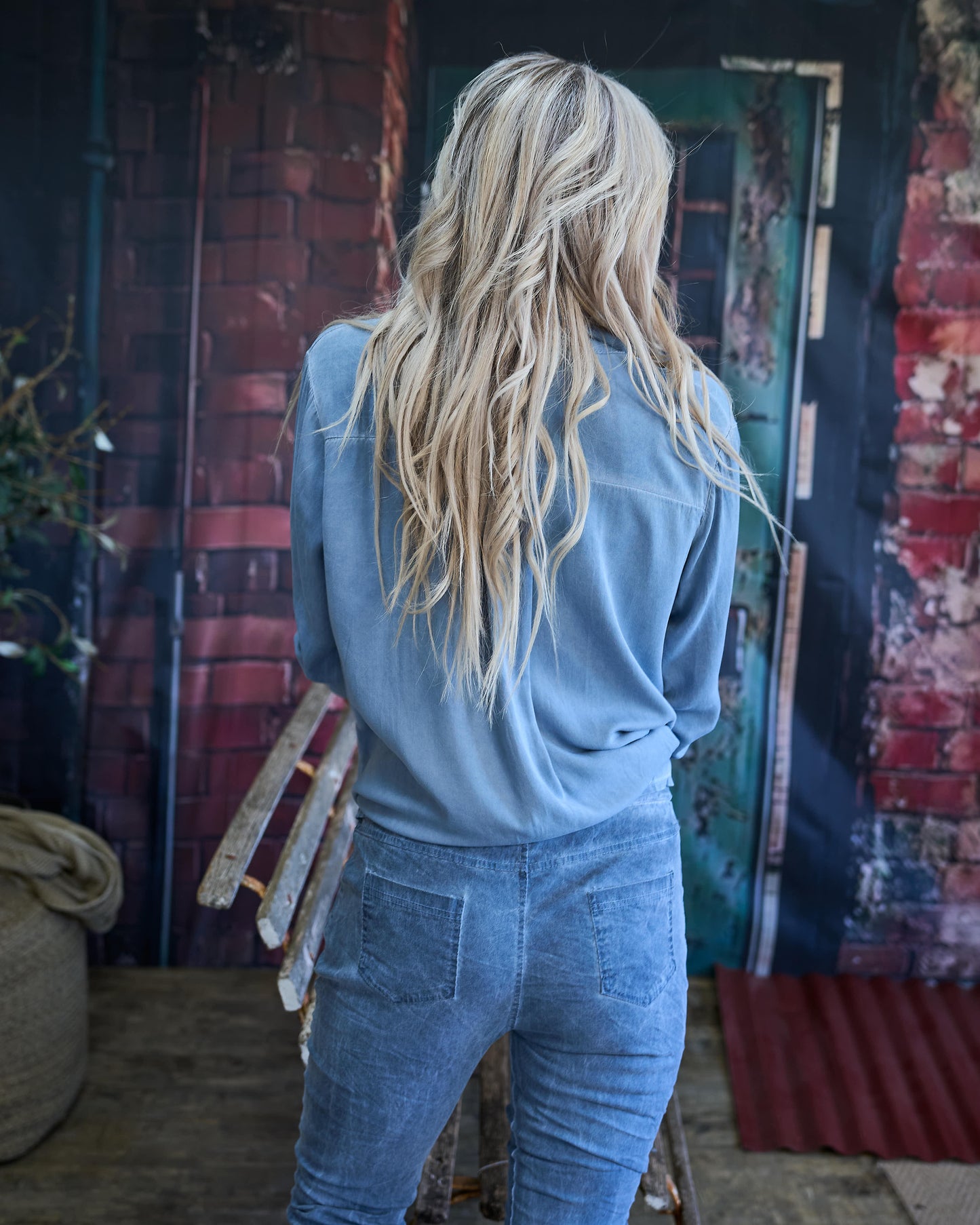 Pocket Statement Shirt | Blue