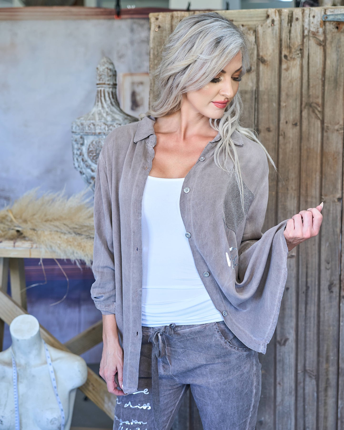 Pocket Statement Shirt | Cocoa