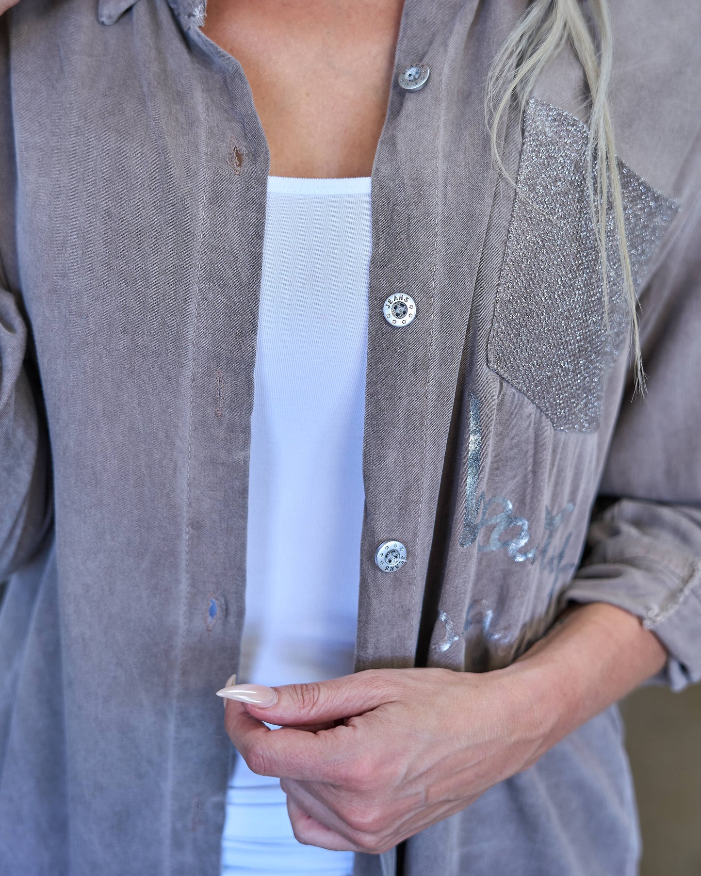 Pocket Statement Shirt | Cocoa