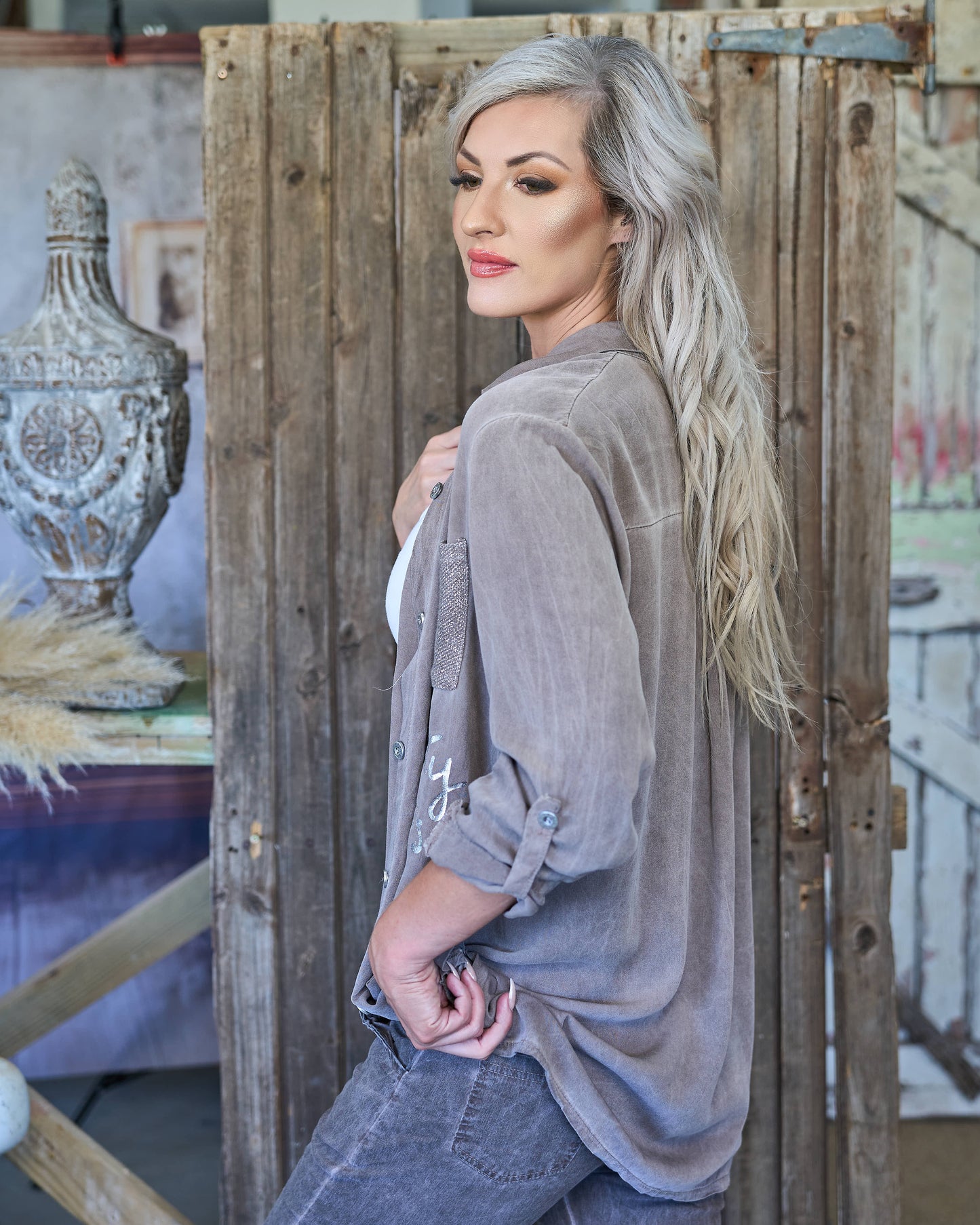 Pocket Statement Shirt | Cocoa