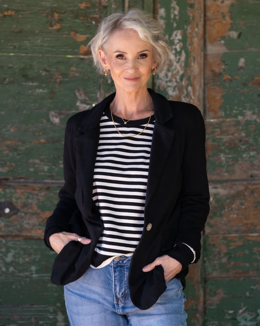 Power Move Blazer | Black