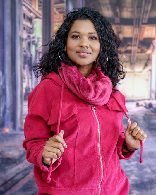 Ridge & Ready Jacket | Ruby Wine