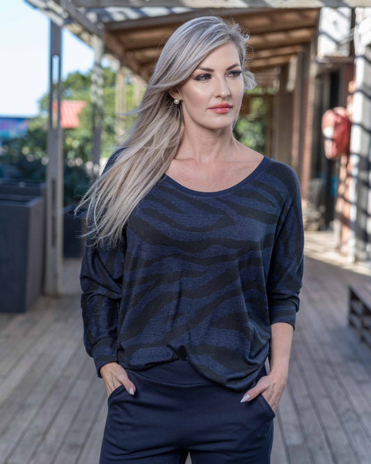 Run Wild Knit | Navy