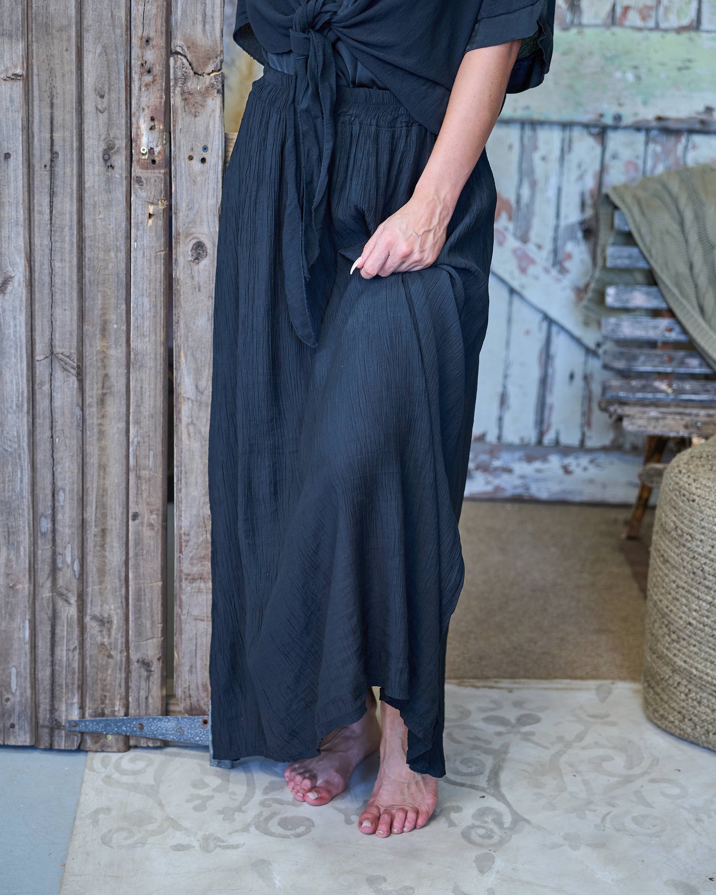 Sahara Soft Skirt | Black