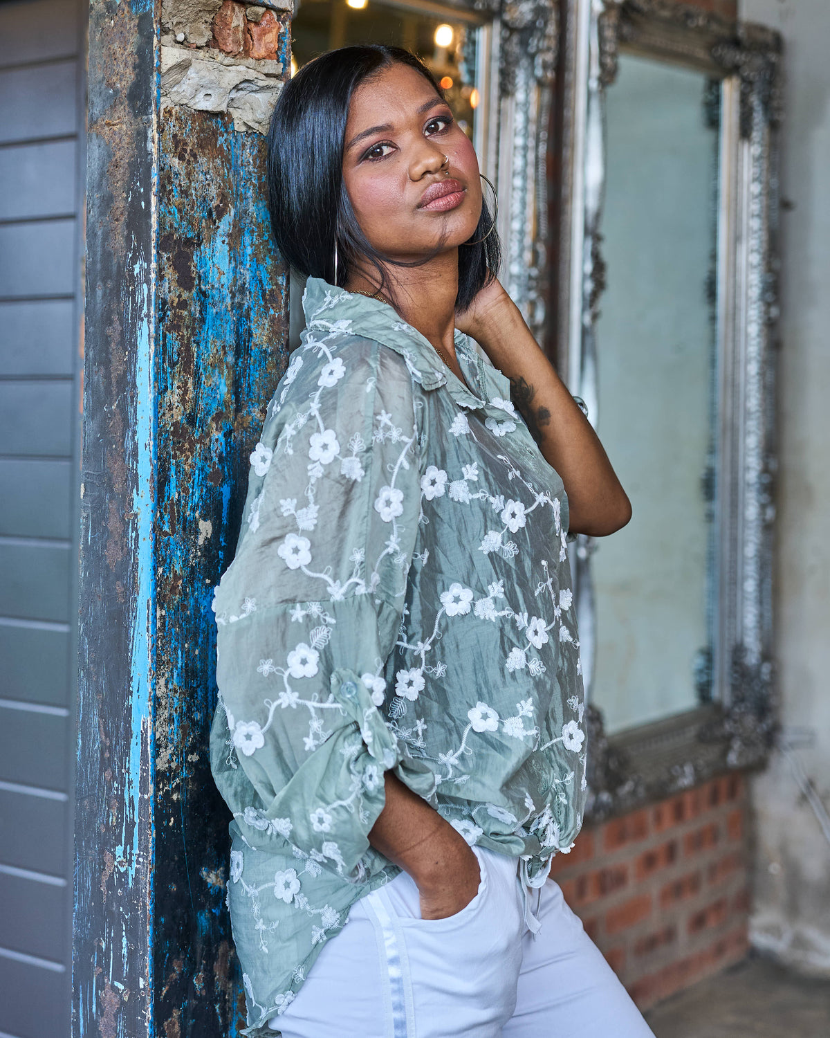 Secret Garden Shirt | Olive
