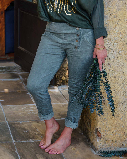 Secret Lane Drawstring Pants | Olive