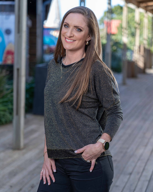 Shine On Me Knit | Black