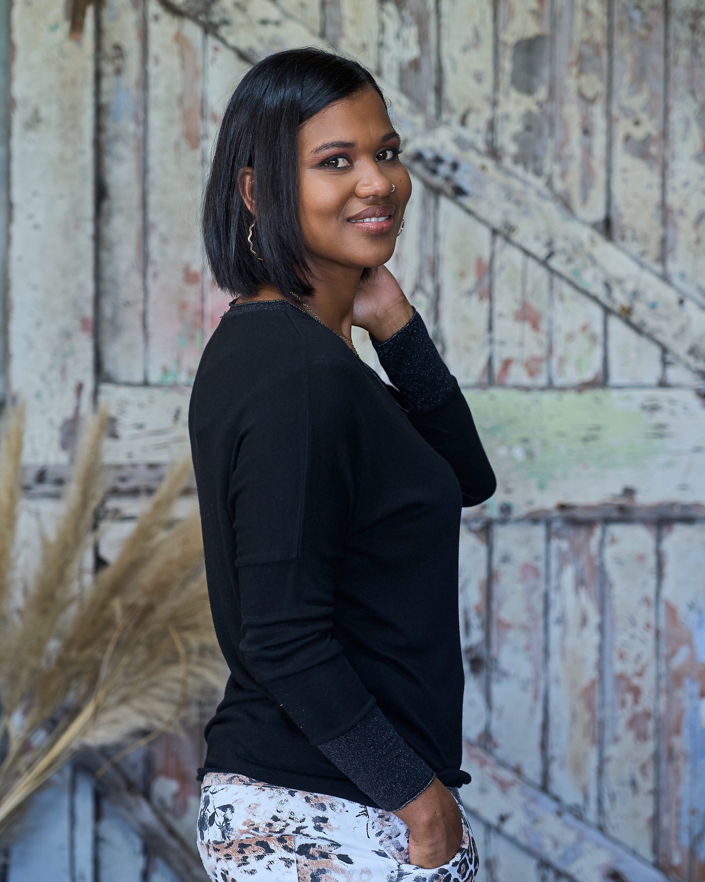 Silver Lining Knits | Black