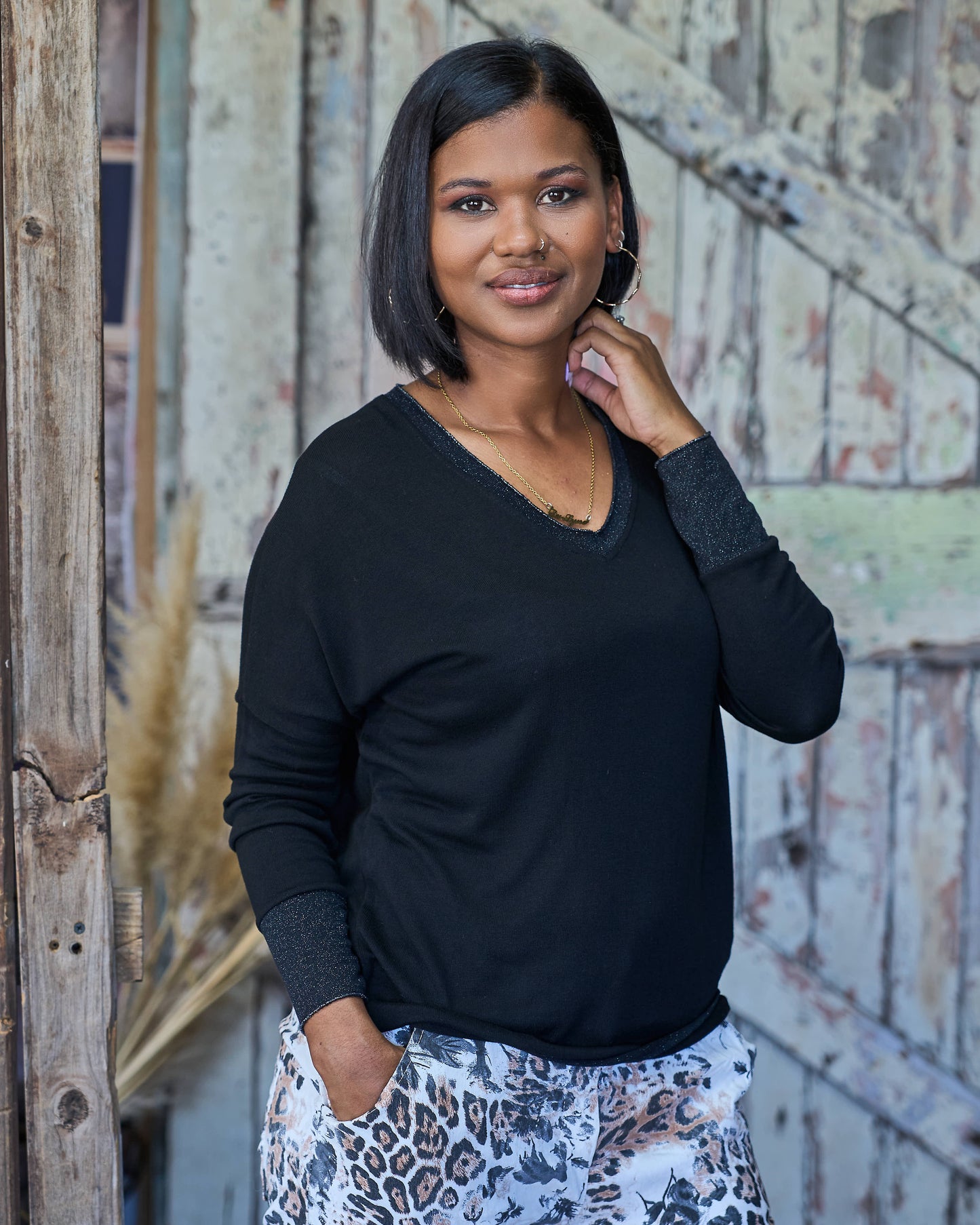 Silver Lining Knits | Black