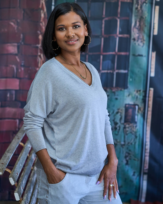 Silver Lining Knits | Light Grey