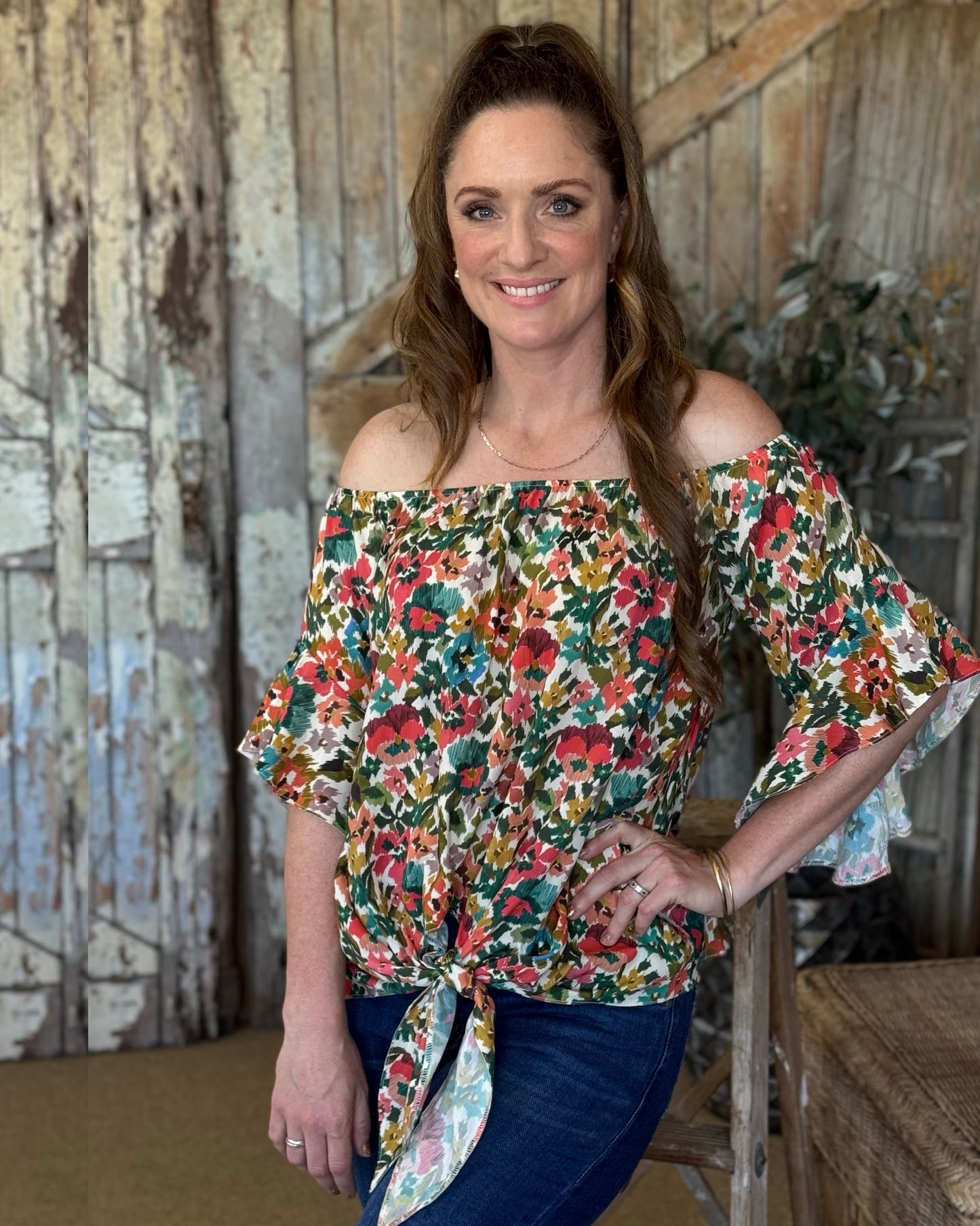 Simi Tie-Up Top | Secret Garden