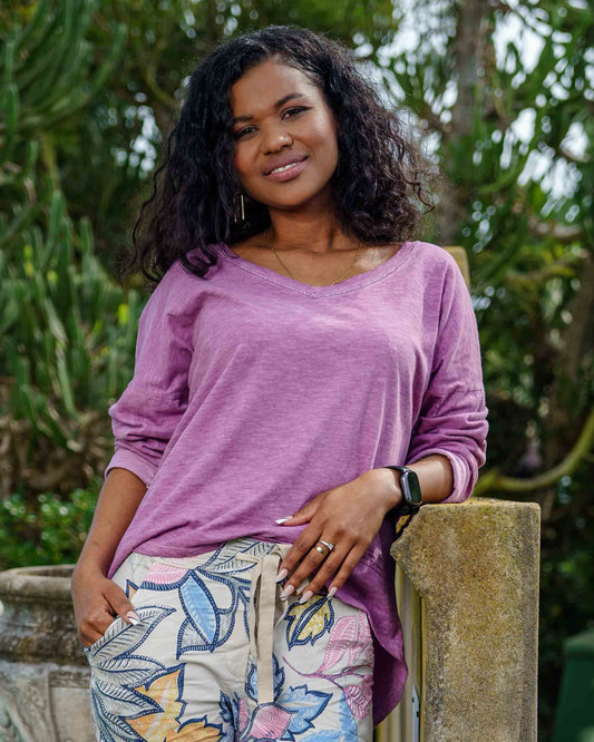 Simply You Top | Dusty Lavender