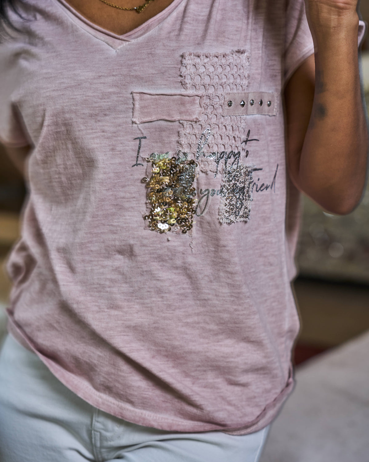 So Happy To Know You Top | Blush