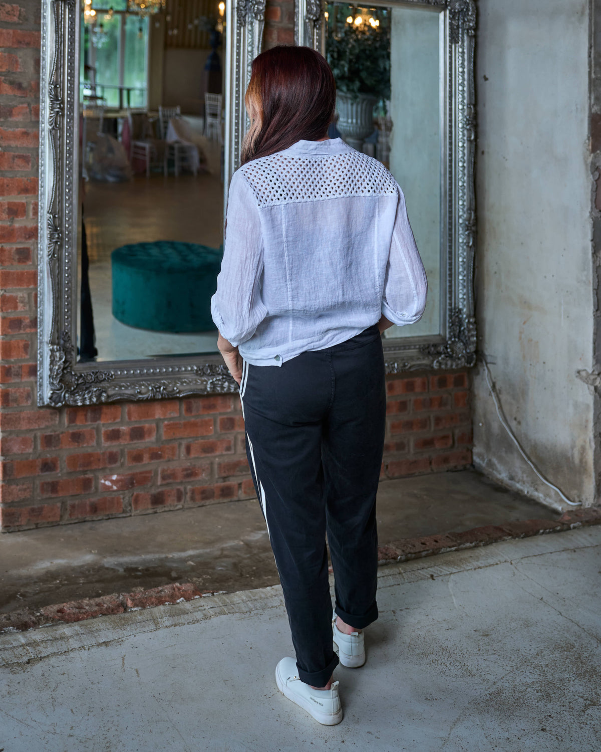 Stand By Me Linen Jacket | White