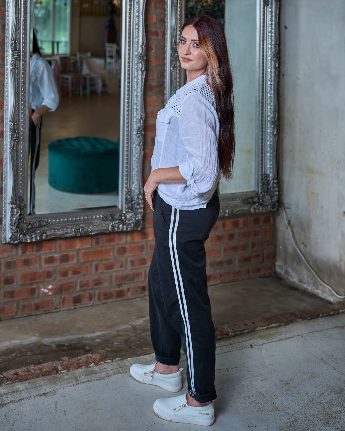 Stand By Me Linen Jacket | White