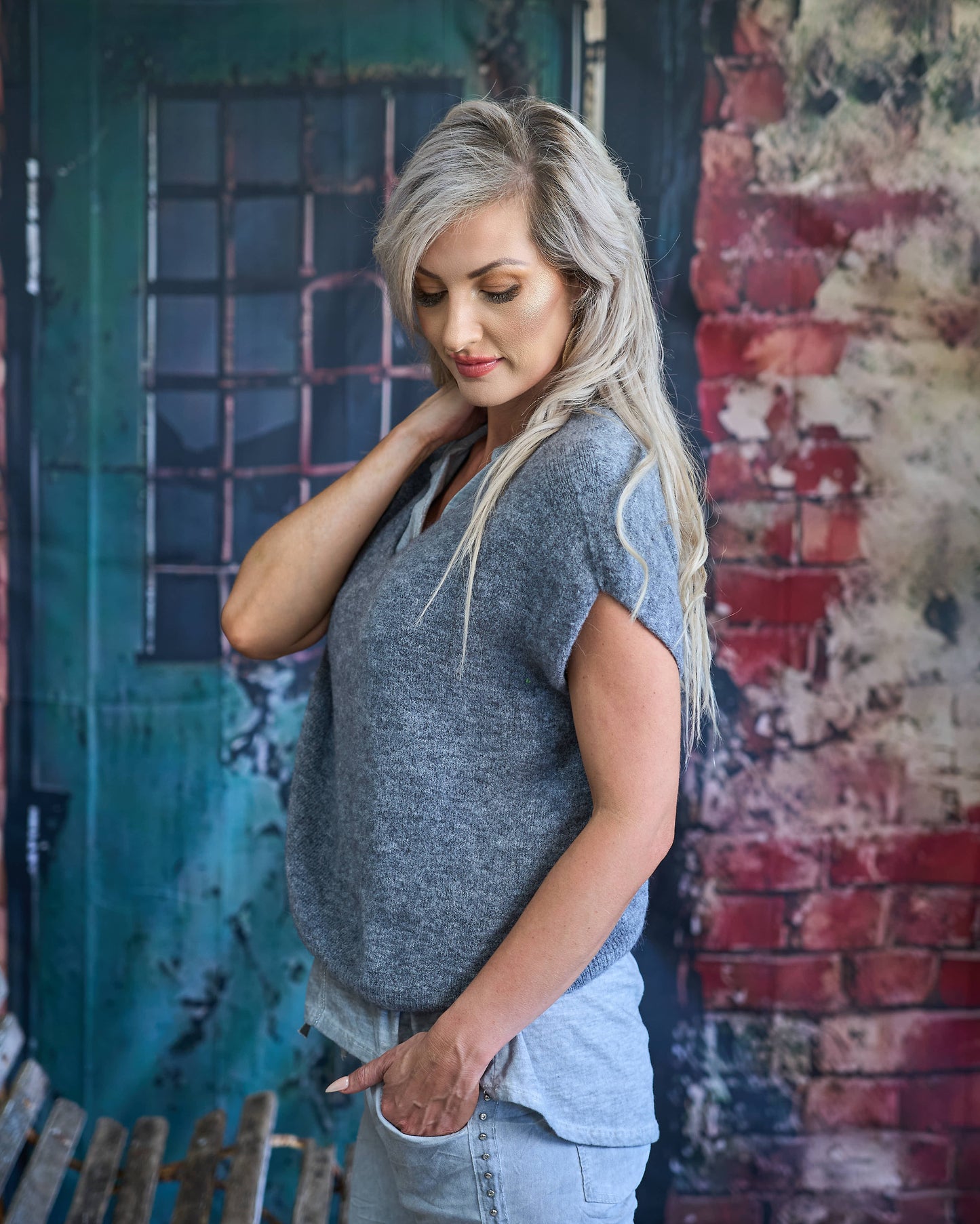 Still Moment Knit | Grey