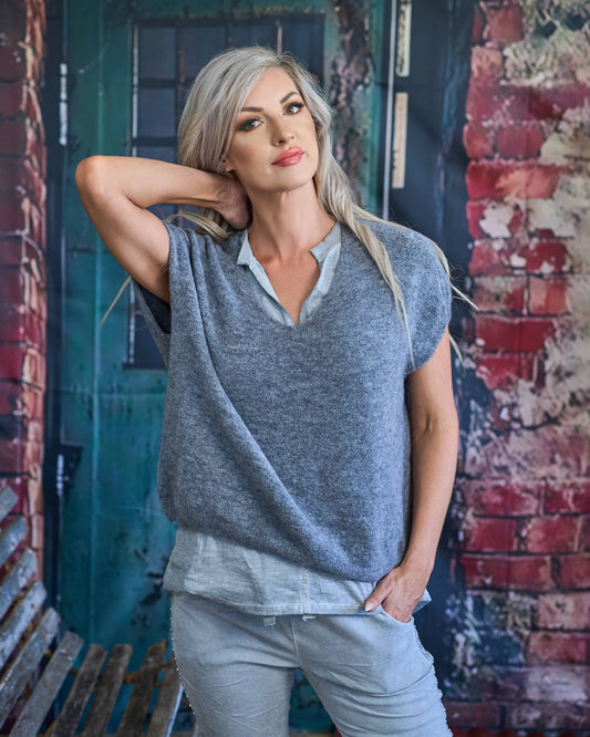 Still Moment Knit | Grey