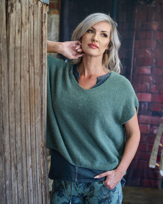 Still Moment Knit | Olive