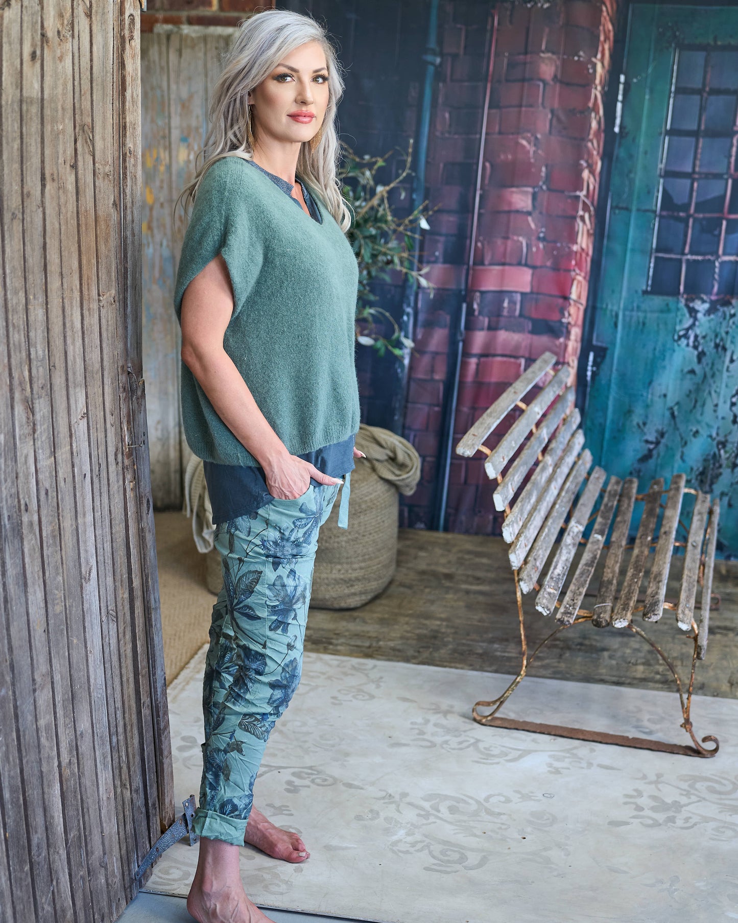 Willow Way Drawstring Pants | Olive