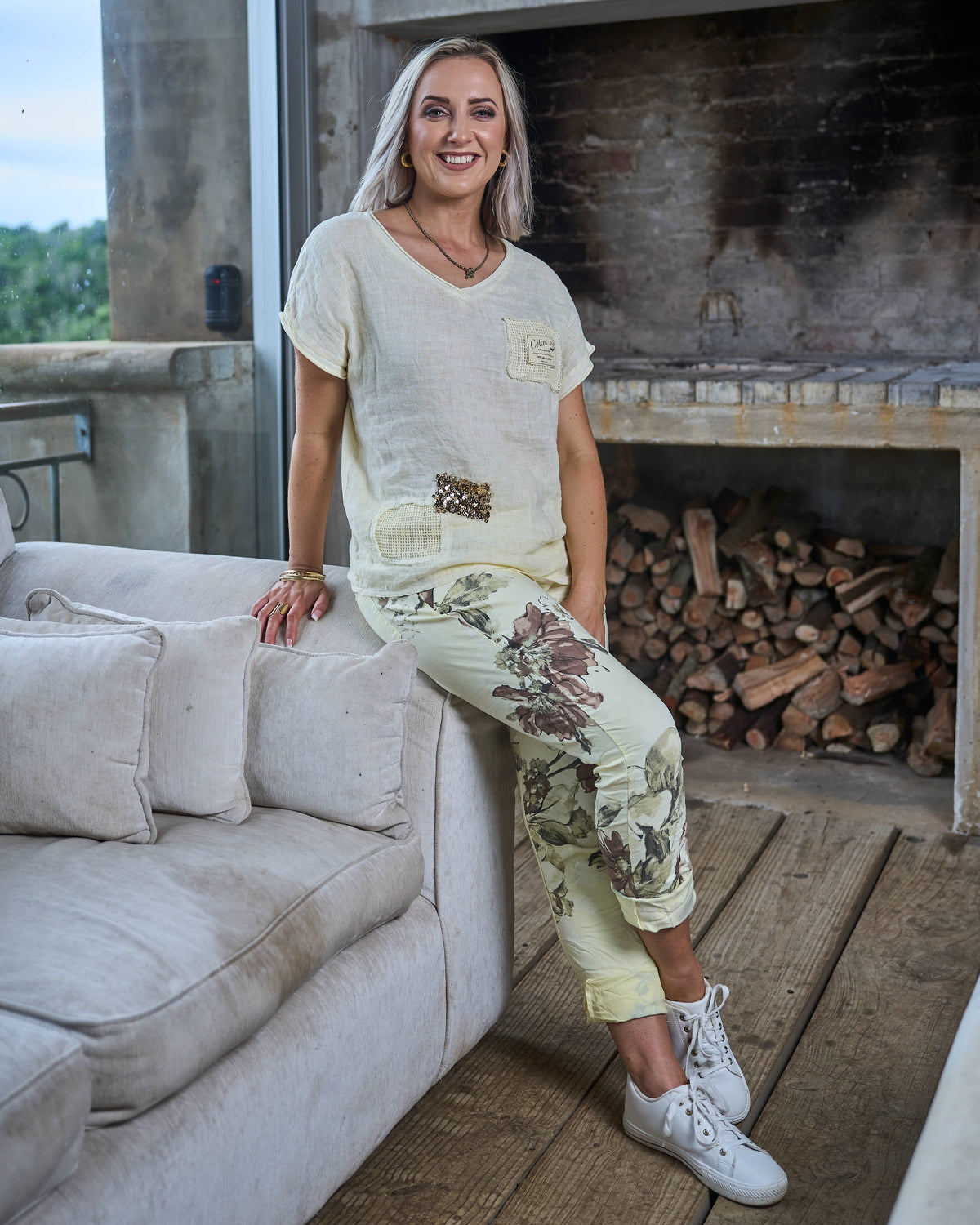 Summer Breeze Top | Soft Yellow