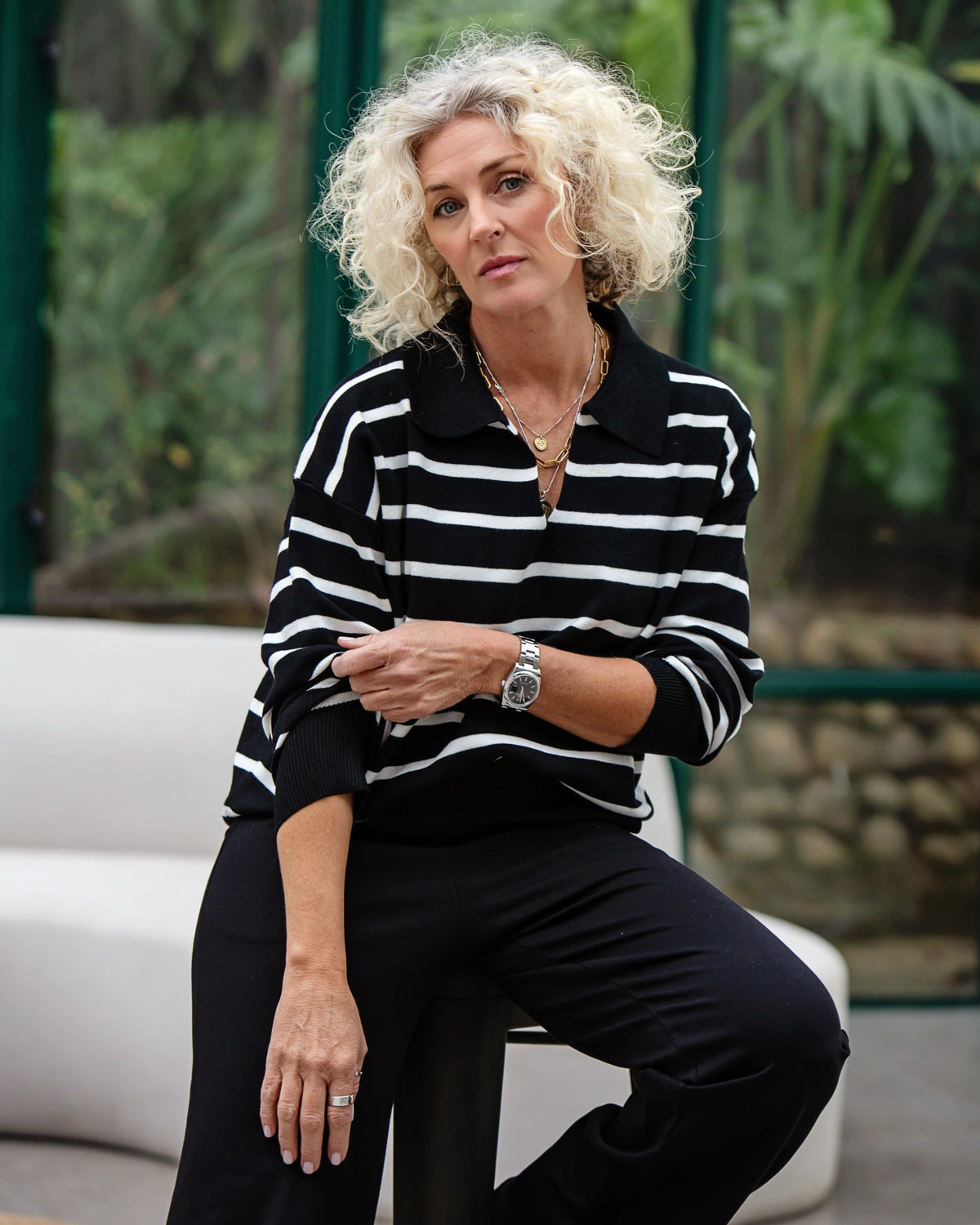 Sunday Stripe Club | Black