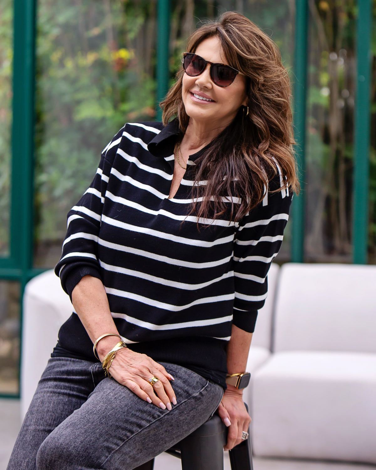 Sunday Stripe Club | Black