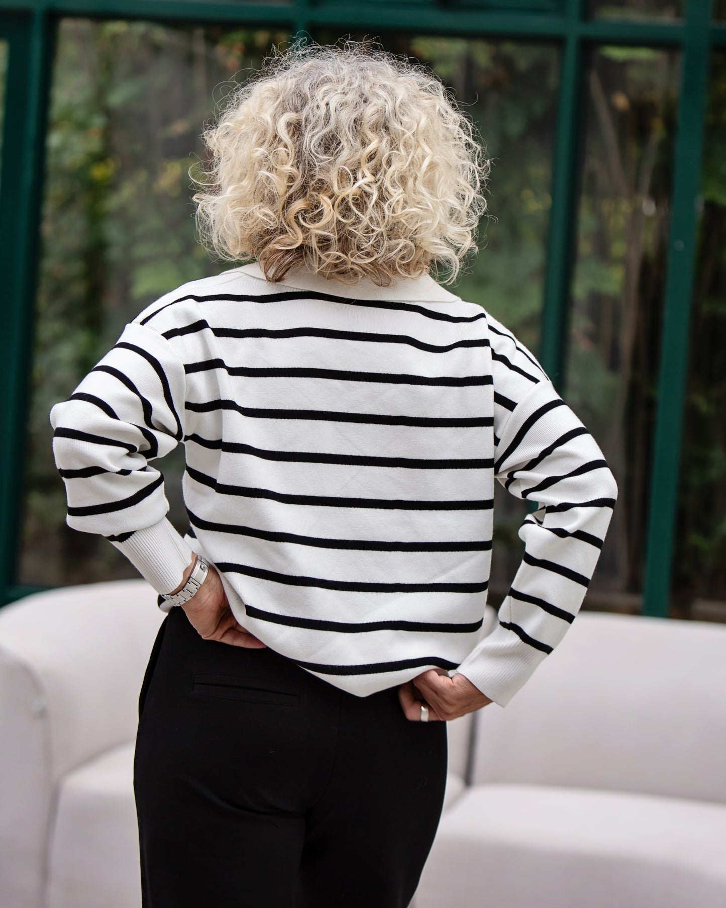 Sunday Stripe Club | White