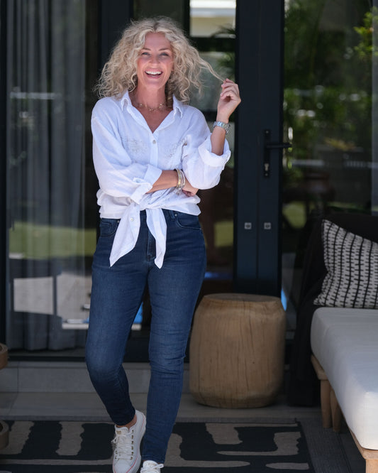 Take You There Shirt | White