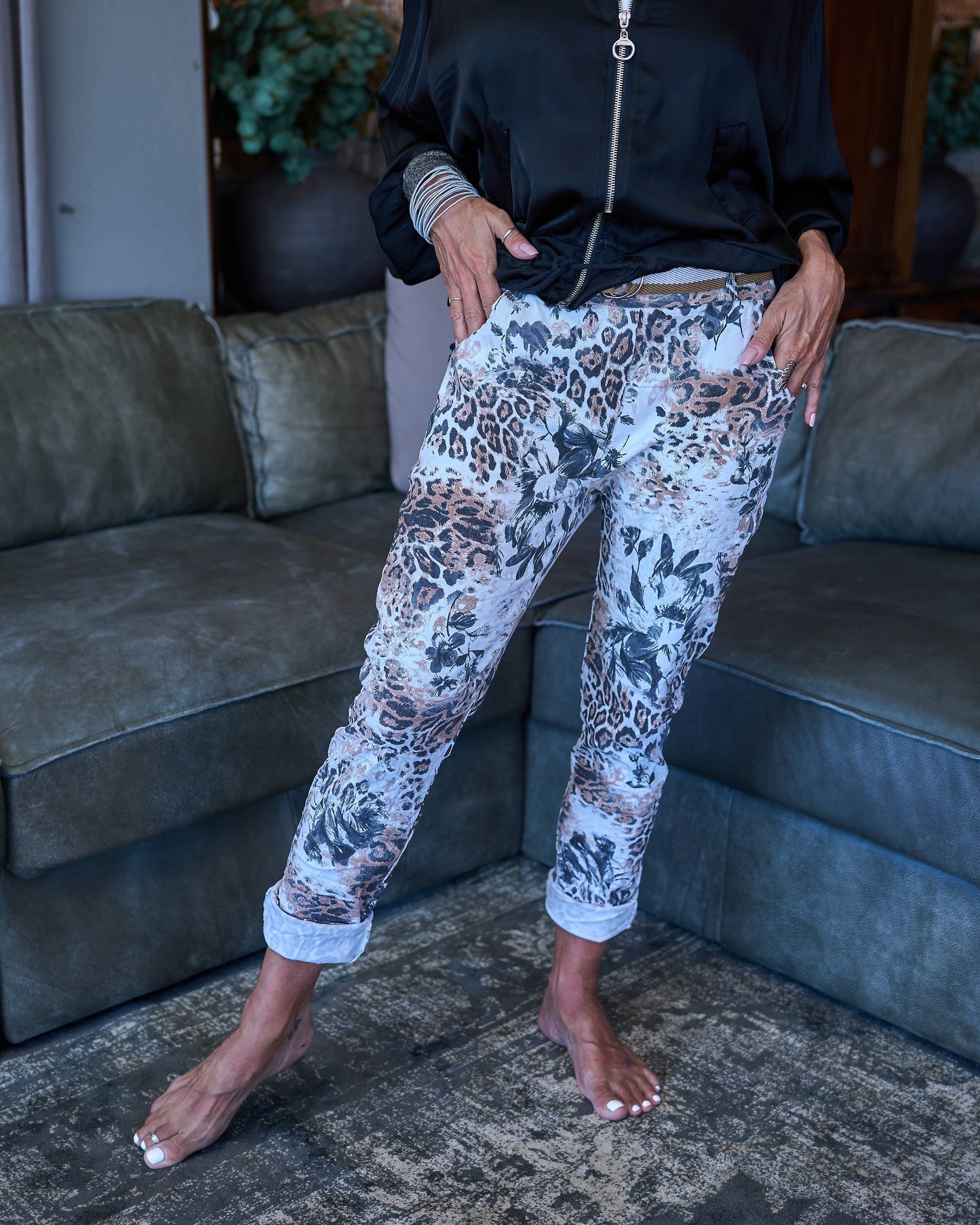 Temptation Drawstring Pants | Off-White