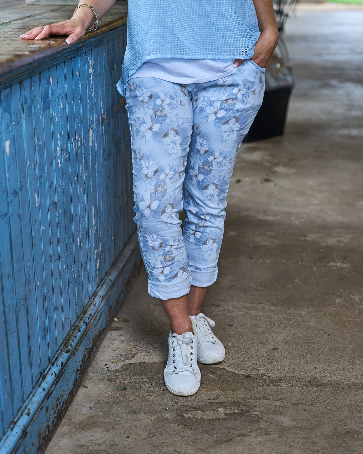 The Best of Me Pants | Sky Blue