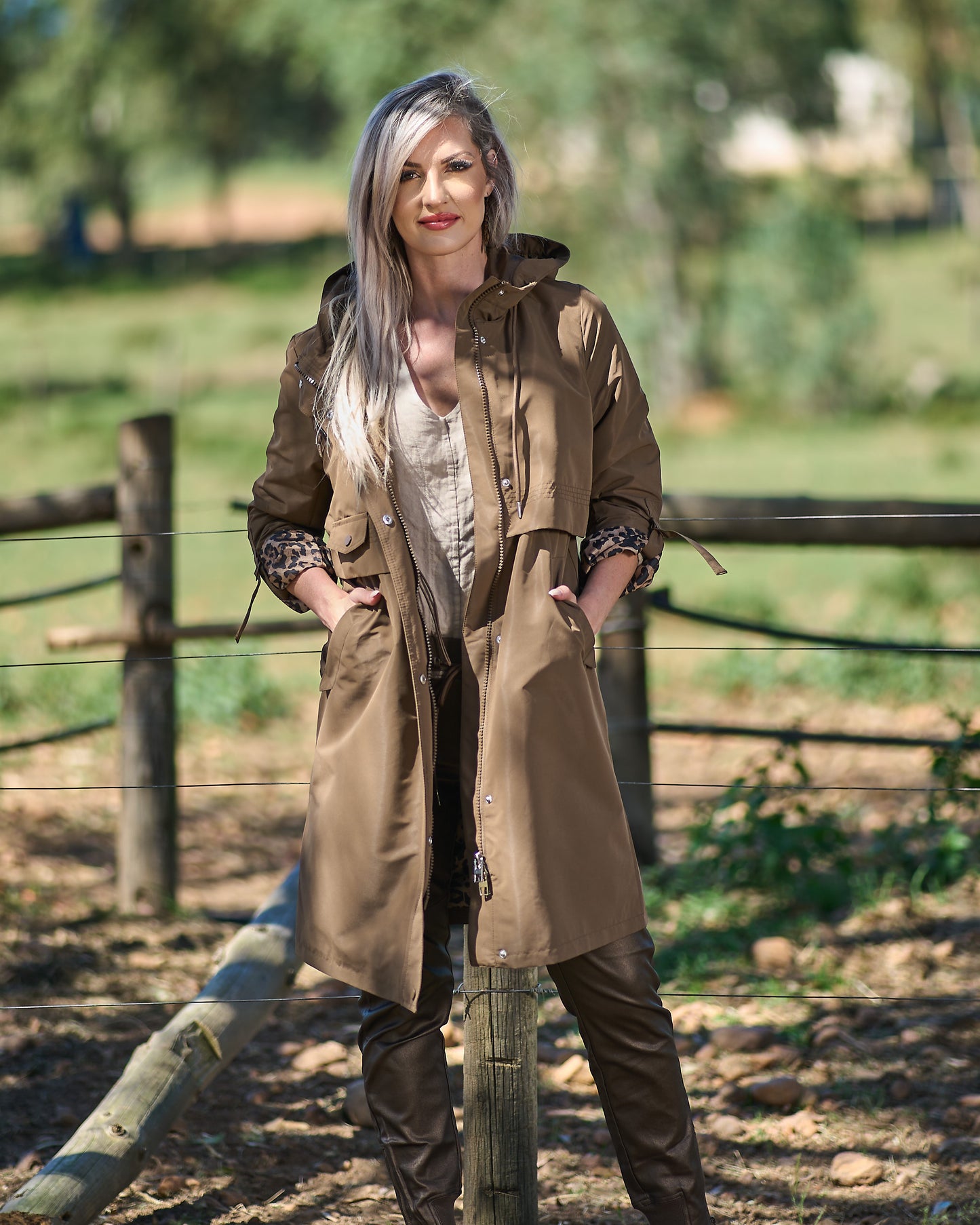 The Bold Lining Coat | Camel