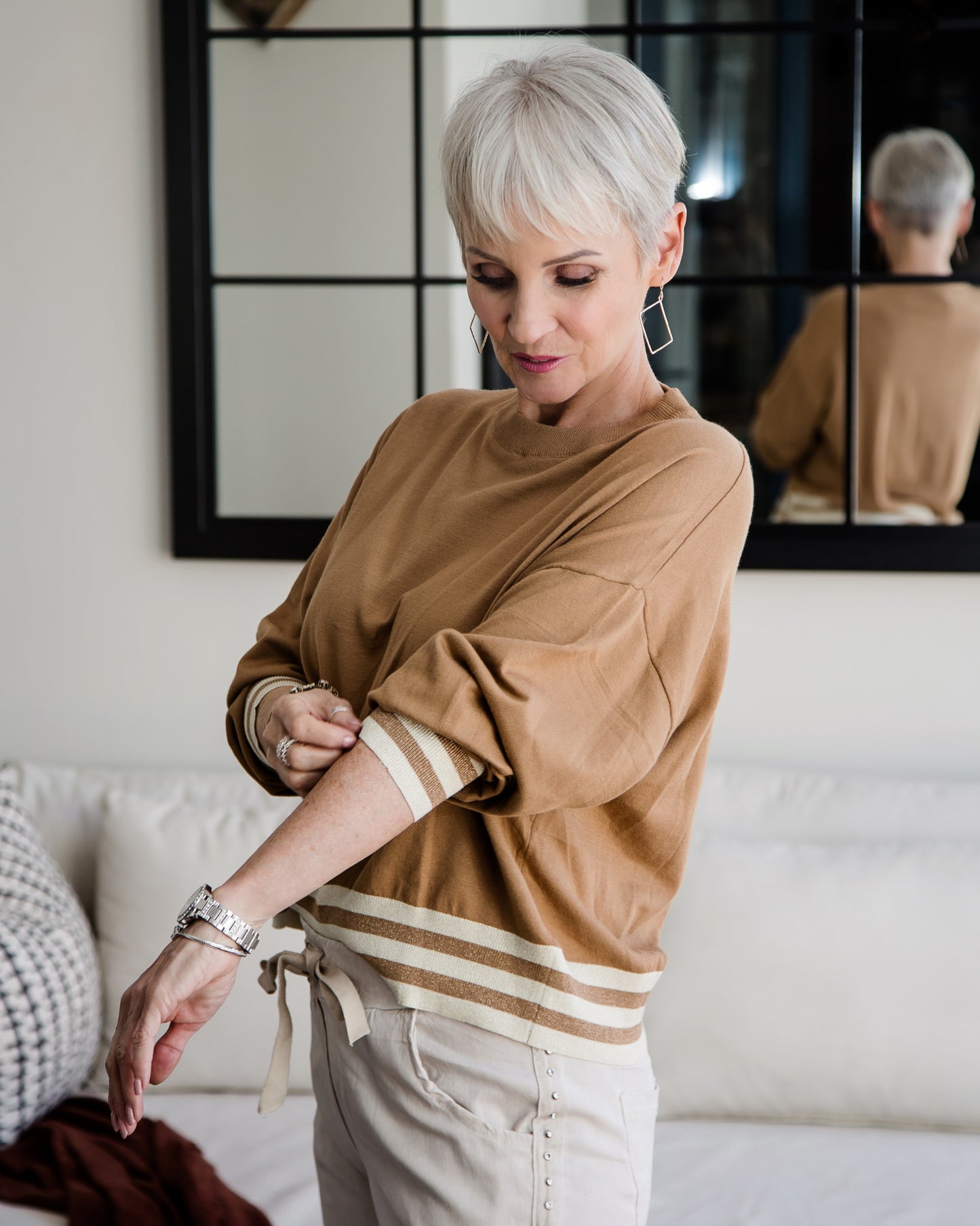 Calmline Knit | Camel