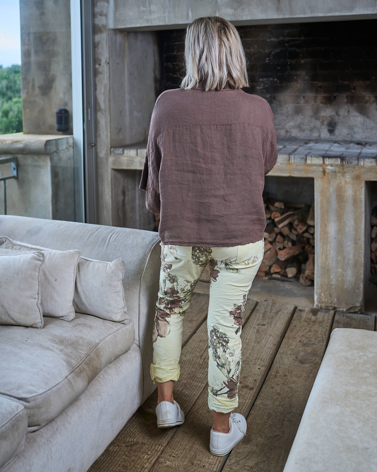 The Signature Linen Shirt | Rich Choc