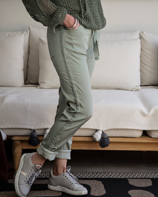 Smooth Moves Drawstring Pants | Olive