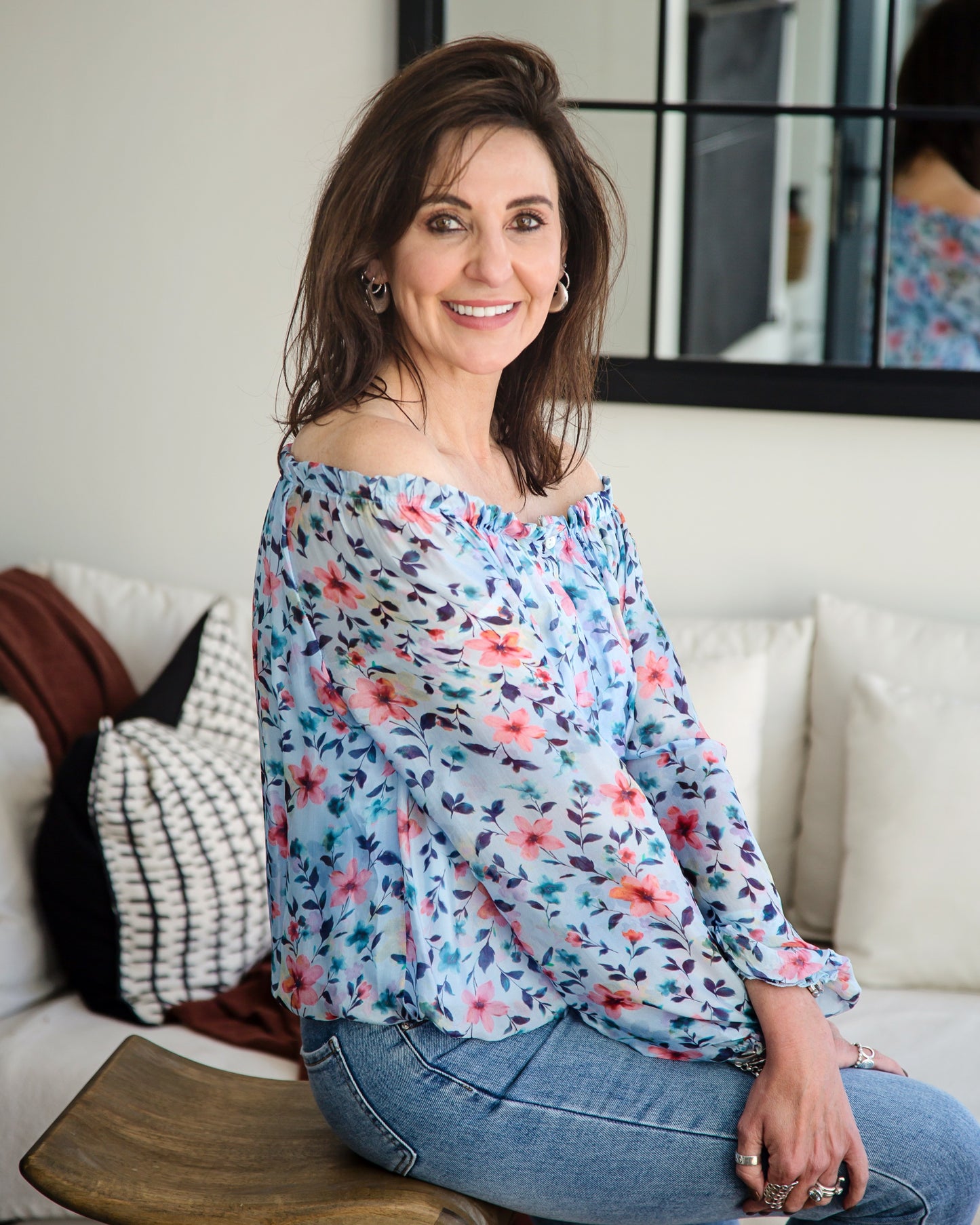 Wildflower Whisper Top | Blue