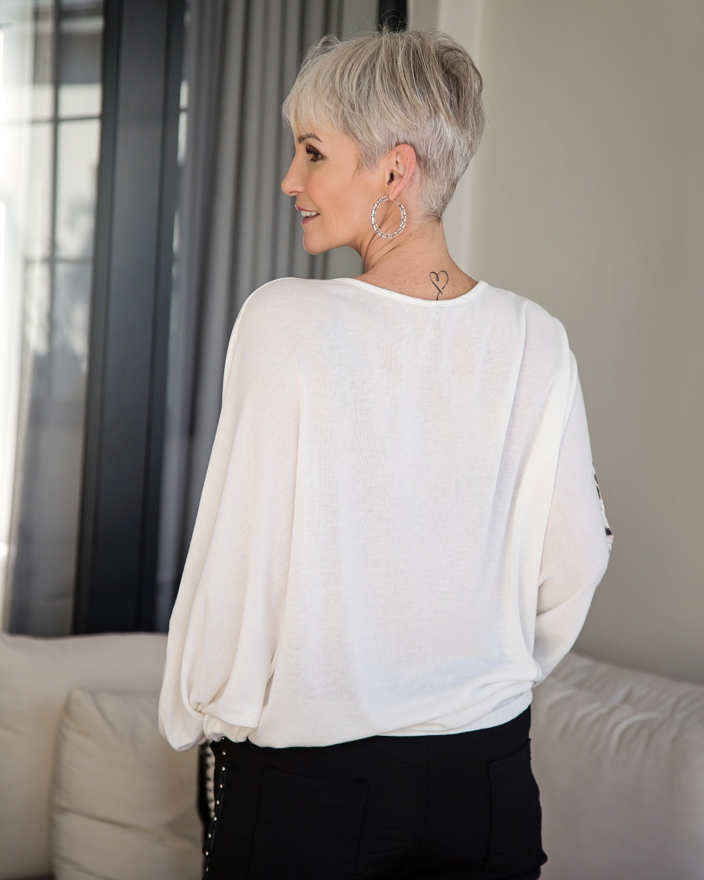 Savanna Duo Top | White