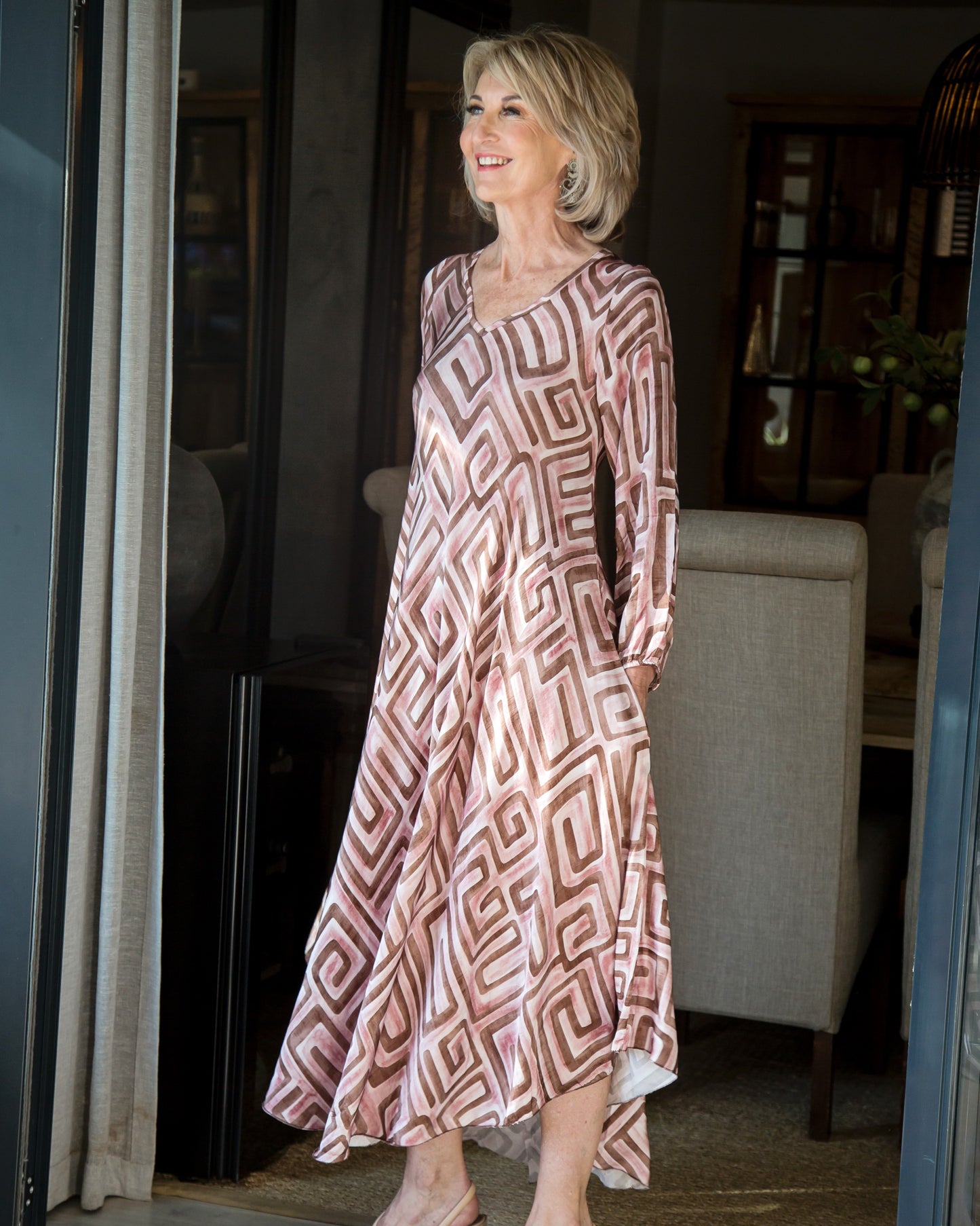 Twilight Motion Dress | Tribal Blue