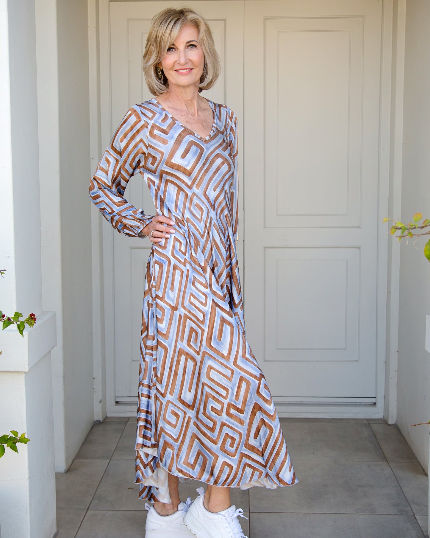 Twilight Motion Dress | Tribal Blue