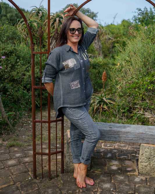 Unpredictable Life Shirt | Grey